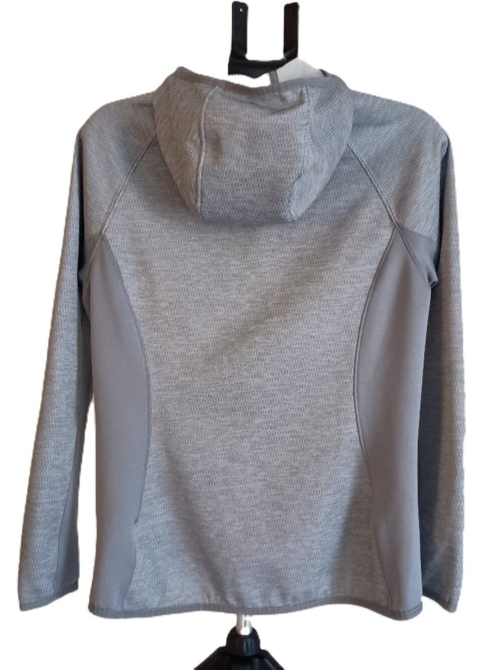 The North Face Gray Hoodie Lightweight Jacket Women’s Size L - Picture 3 of 16
